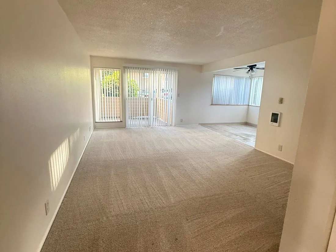 Bright living space clean and ready to use